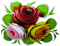Roses Painted by Tony Lewery